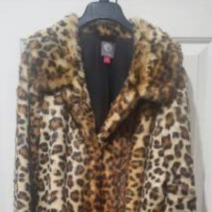 Vince Camuto Faux Animal Print Jacket